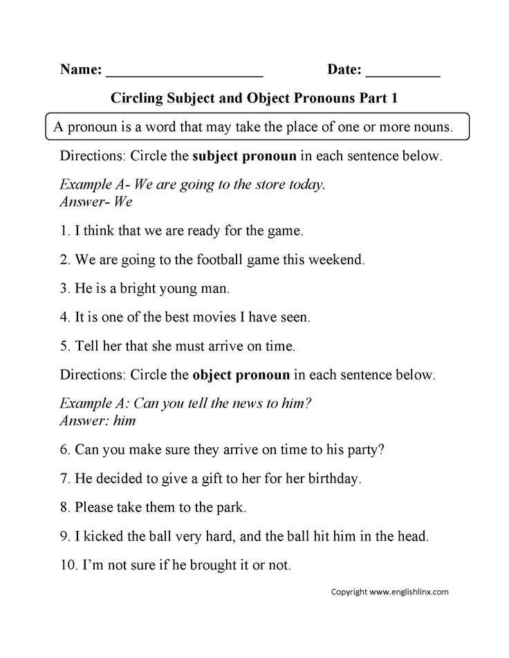 Personal Pronouns Worksheet with 14 Best Ideas for the House Images On Pinterest