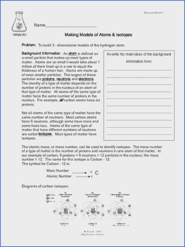 Phet isotopes and atomic Mass Worksheet Answers as Well as isotopes Worksheet