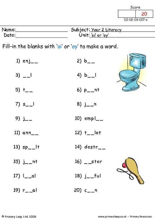 Phonics Worksheets Grade 2 and 53 Best Diphthongs Images On Pinterest