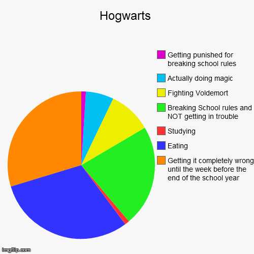 Pie Graph Worksheets High School as Well as Hogwarts Funny Pie Charts