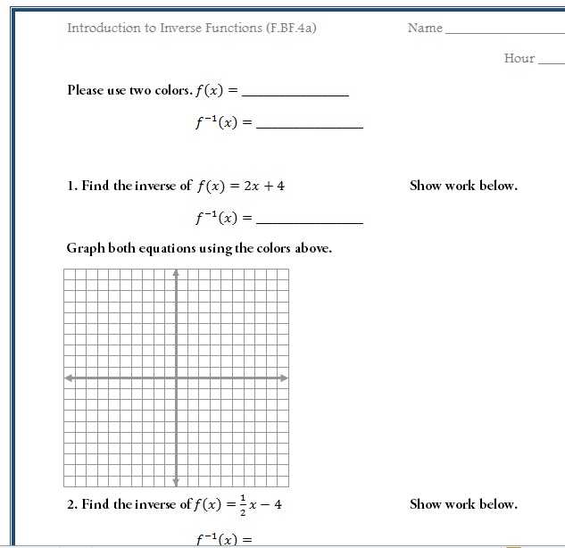 Pre Calculus Composite Functions Worksheet Answers and 80 Best Algebra 1 & Algebra 2 Activities Images On Pinterest