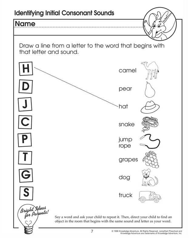 Pre K Reading Worksheets together with Pre School English Worksheets Worksheets for All