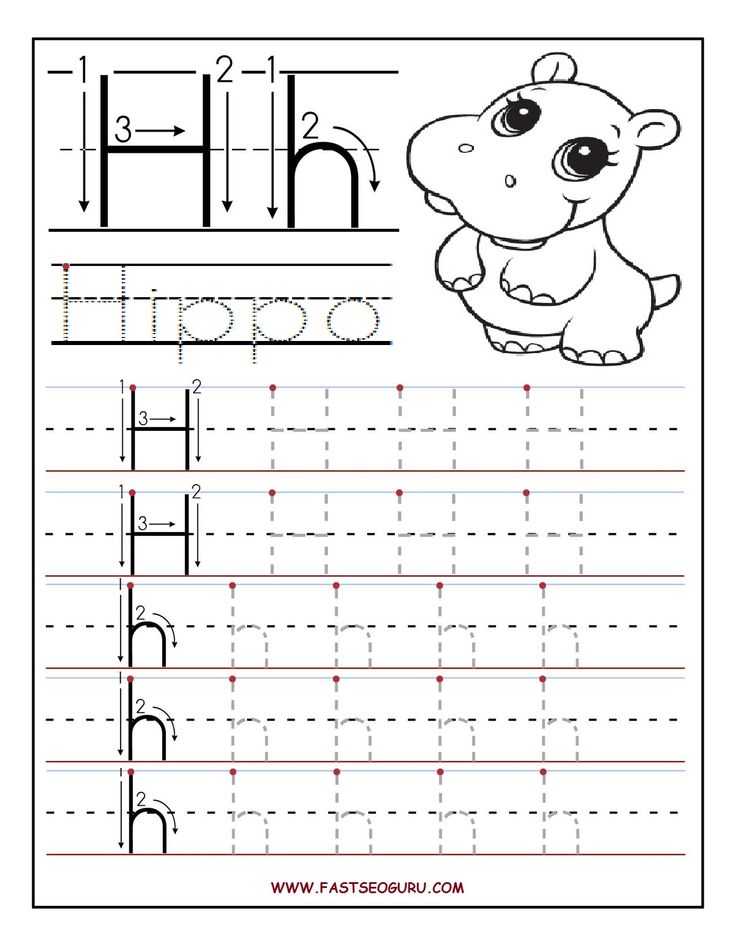 Pre K Writing Worksheets with 24 Best Letter H Preschool Activities Images On Pinterest