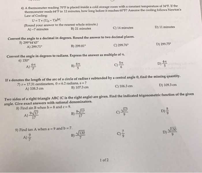 Precalculus Trig Day 2 Exact Values Worksheet Answers Along with Precalculus Archive April 11 2017
