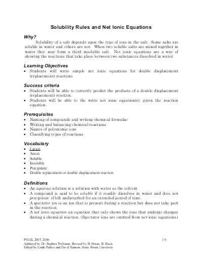 Predicting Products Worksheet with Worksheets 45 Re Mendations Predicting Products Chemical