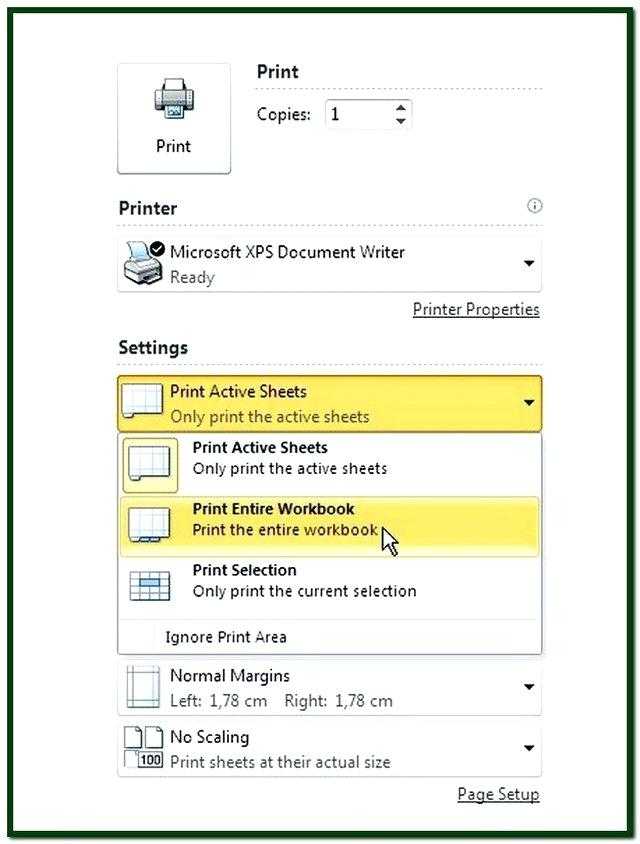 Print Worksheets On One Page Excel and How to Print An Excel Spreadsheet Printing In Excel How to Configure