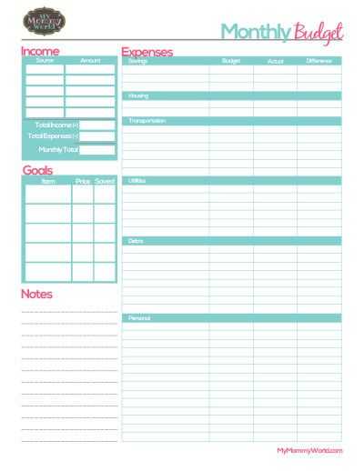 Printable Budget Worksheet Along with Fresh Printable Bud Worksheet New Free Printable Monthly Bud form