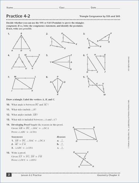 Proving Triangles Congruent Worksheet Answers as Well as Congruent Triangles Worksheet Grade 9 Kidz Activities