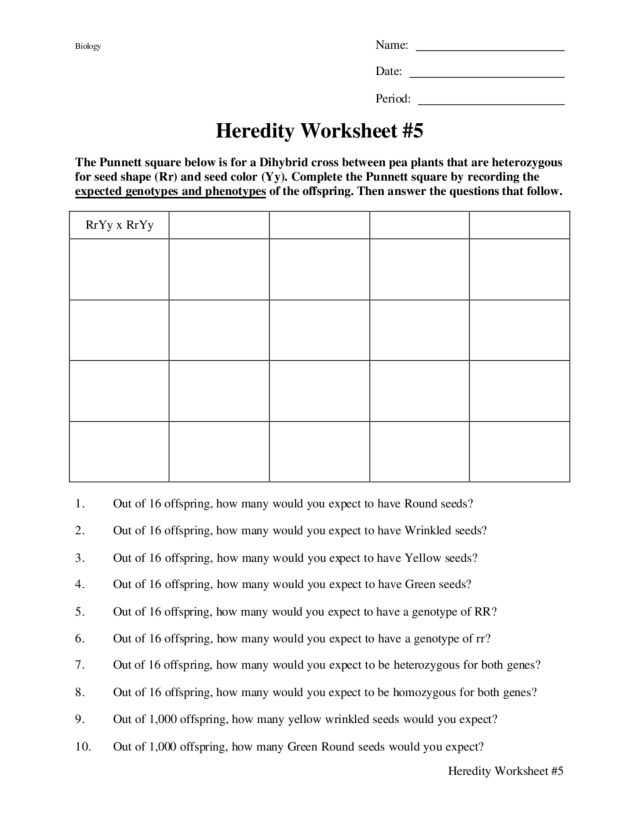 Punnett Square Practice Problems Worksheet Along with Worksheets 45 Inspirational Dihybrid Cross Worksheet Hd Wallpaper