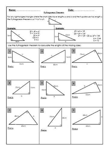Pythagorean Puzzle Worksheet Answers Also 922 Best Geometria Images On Pinterest