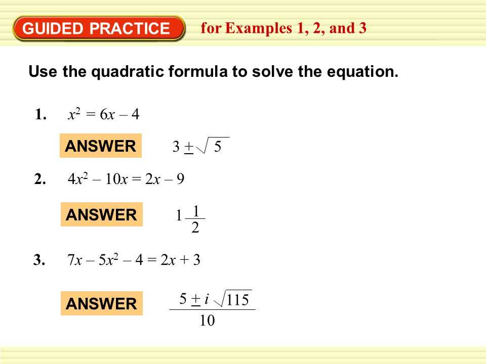 Quadratic formula Worksheet with Answers together with Review Packet 1st Quarter topics Lessons Tes Teach