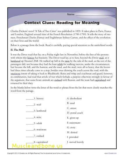 Reading Comprehension Worksheets High School as Well as Reading Prehension Worksheets Word Document Fresh Free Printable