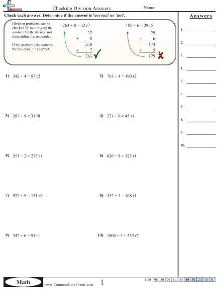 Repeated Subtraction Worksheets Along with Division Using area Model Worksheets Worksheets for All