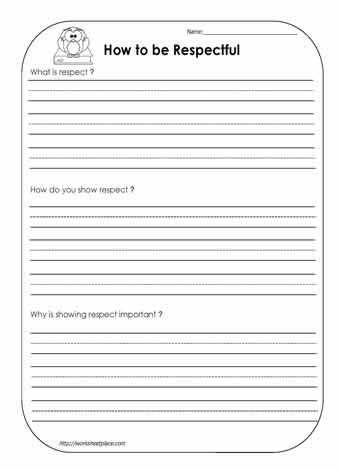 Respect Worksheets for Middle School with 132 Best Character Ed Images On Pinterest