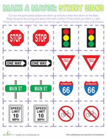 Safety Signs Worksheets and Pin by Gitte Christensen On Trafik Pinterest