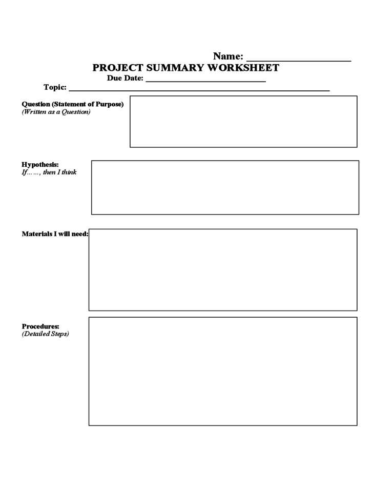 Science Project Worksheet with Resume 44 Lovely Science Fair Template Hd Wallpaper Science
