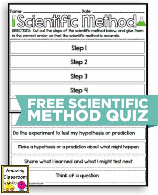Scientific Method Review Worksheet and 10 Scientific Method tools to Make Science Easier Teach Junkie