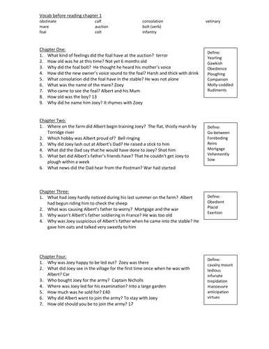 Section 1 3 Weekly Time Card Worksheet Answers as Well as War Horse Reading Prehension Updated by Mrmaunder Teaching