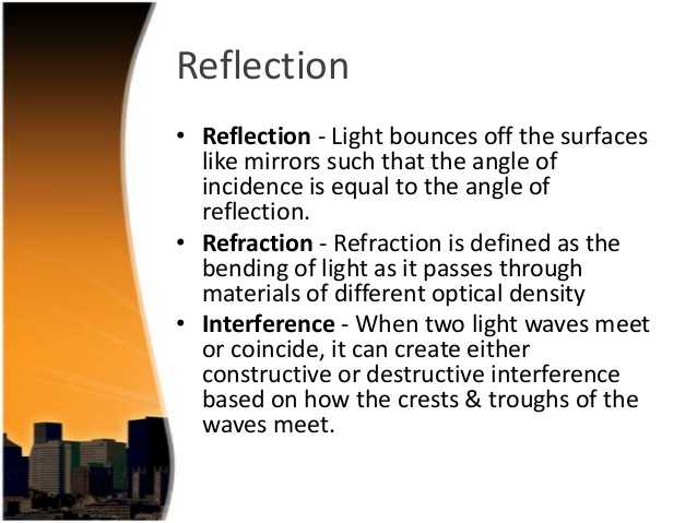 Section 3 the Behavior Of Waves Worksheet Answers as Well as 10 Properties Of Light