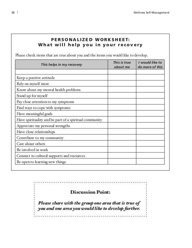 Self Care Worksheets for Adults as Well as Wsm English Workbook