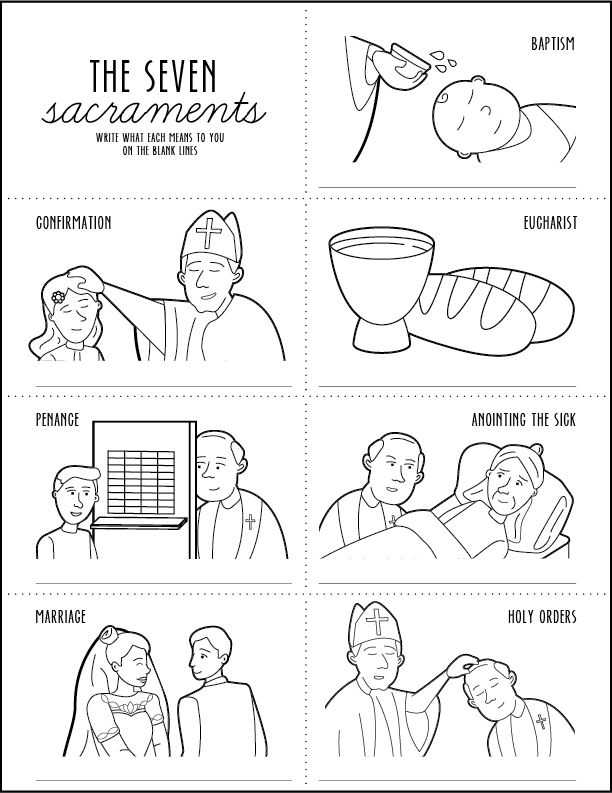 Seven Sacraments Worksheet Along with 64 Best the 7 Sacraments Images On Pinterest