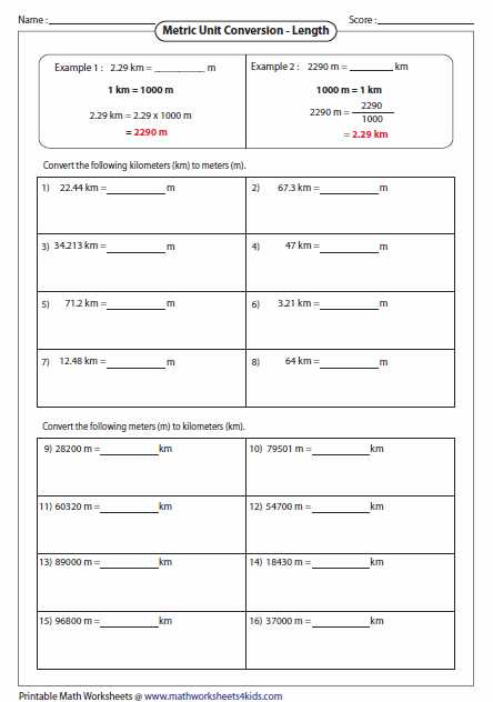 Si Unit Conversion Worksheet as Well as Unit Conversions Worksheet Metric Conversion Table Google Search