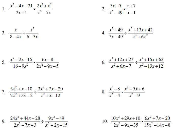Simplifying Rational Expressions Worksheet Answers Also Worksheets 50 Inspirational Algebraic Expressions Worksheet High