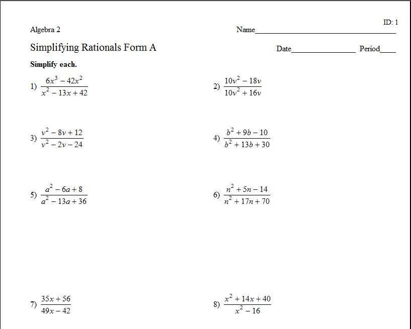 Simplifying Rational Expressions Worksheet Answers and Lovely Simplifying Rational Expressions Worksheet Fresh Simplifying