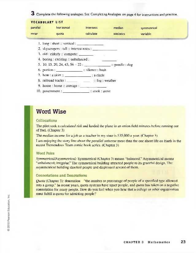 Skills Worksheet Critical Thinking Analogies Environmental Science as Well as Academic Vocabulary