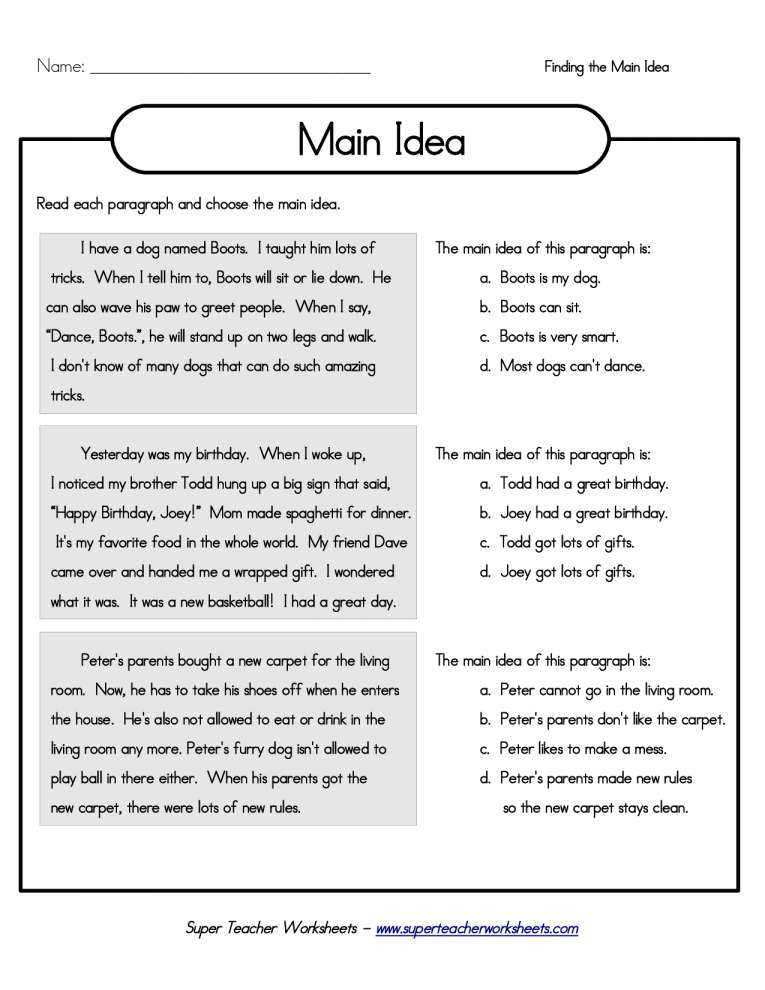 Smart Teacher Worksheets and Teacher Worksheets Printable or Sample 3rd Grade Paragraph