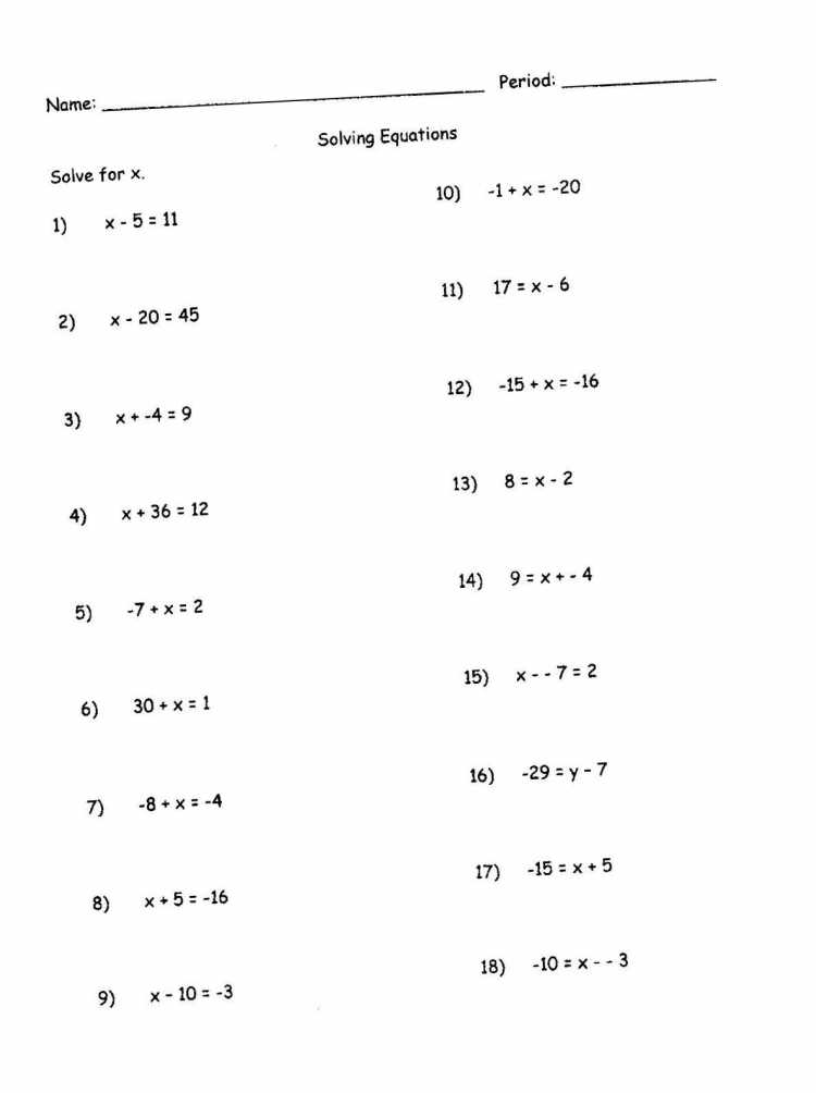 Solving Algebraic Equations Worksheets together with 9th Grade Math Worksheet Best solve E Step Equations with Smaller