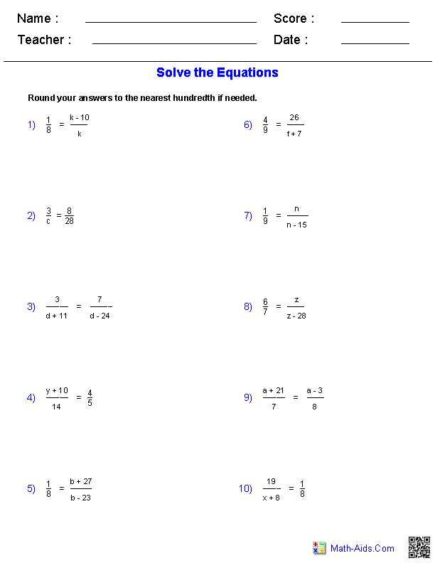 Solving Equations Worksheets Along with 47 Awesome solving Rational Equations Worksheet Hi Res Wallpaper