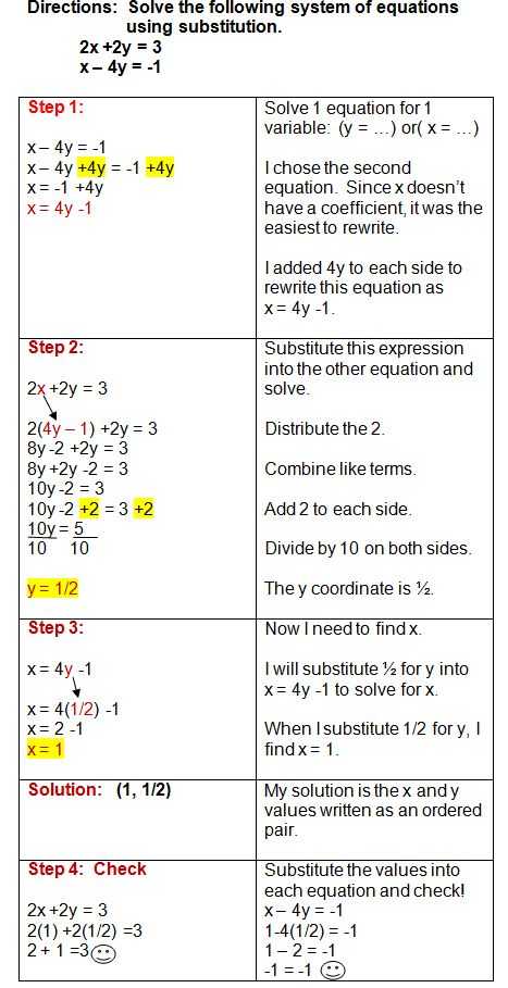 Solving Linear Equations Worksheet Answers Along with 207 Best Systems Equatios by Substitution Images On Pinterest