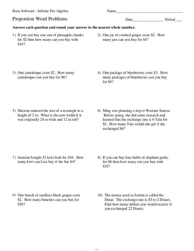 Solving Proportions Word Problems Worksheet or Proportions Word Problems Worksheet Gallery Worksheet Math for Kids