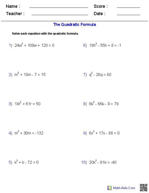 Solving Quadratic Equations by Completing the Square Worksheet Algebra 1 with 70 Best Quadratic Equations Images On Pinterest