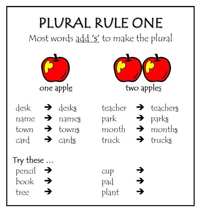Spelling Rules Worksheets Along with 7 Best Plurals Images On Pinterest