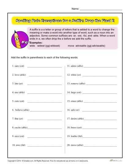 Spelling Rules Worksheets Along with Lovely Spelling Worksheets Luxury High School Spelling Words List 12