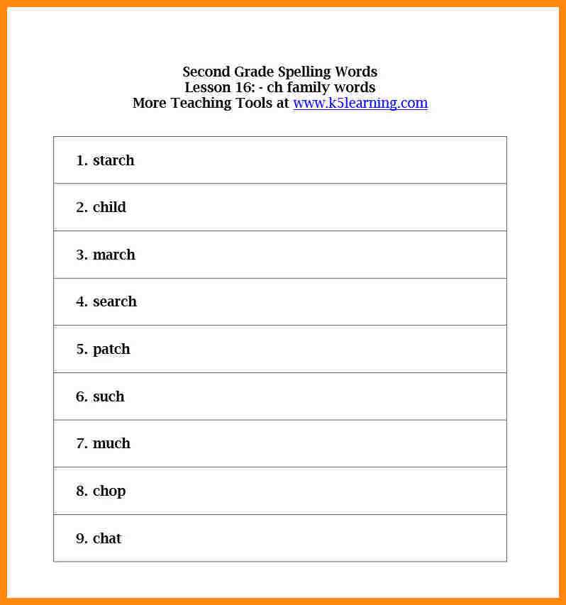 Spelling Worksheets for Grade 5 Along with 2nd Grade Spelling Worksheets for All