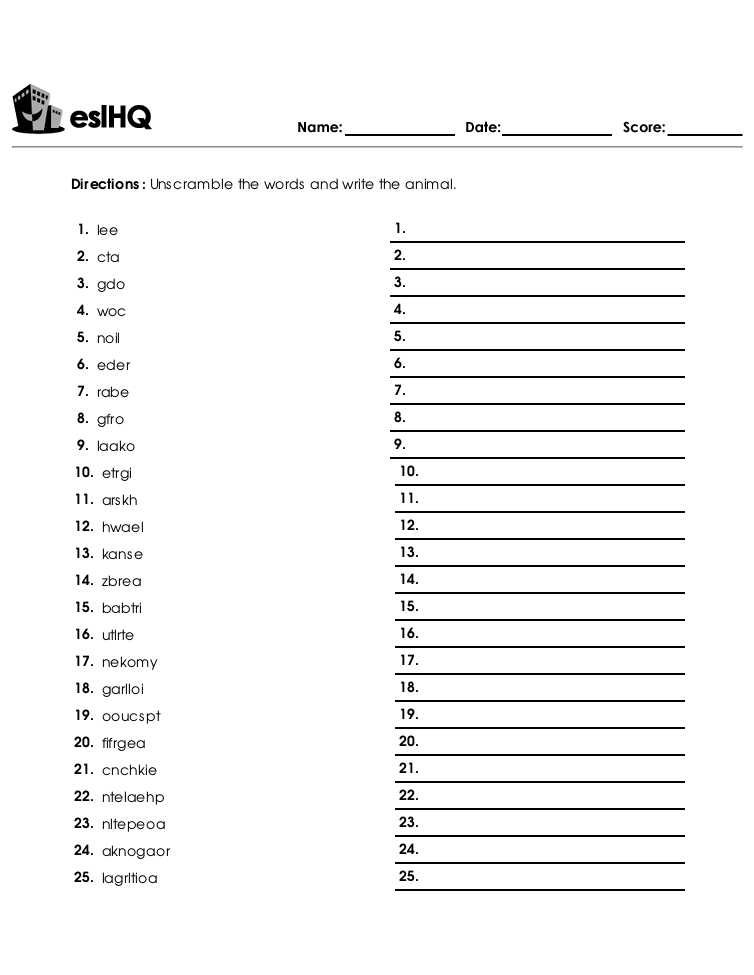 Spelling Worksheets for Grade 5 and Printable Spelling List Kidz Activities