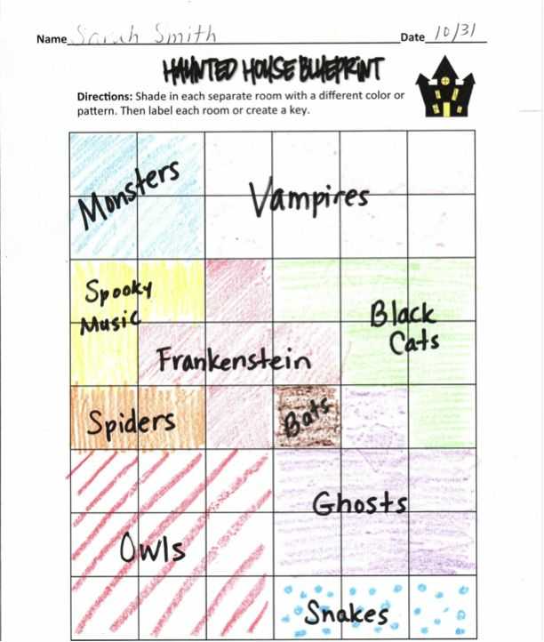 Stained Glass Blueprints Math Worksheet Also 152 Best Halloween Images On Pinterest