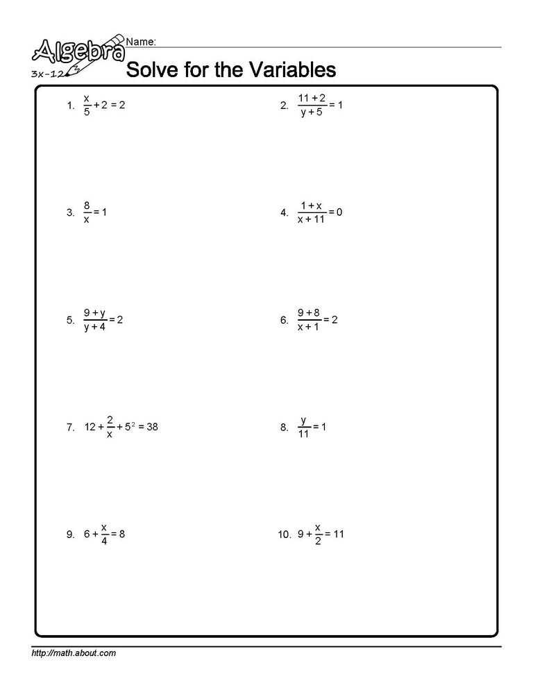 Stem Careers Worksheet 1 Answers as Well as solve for the Variables Worksheet 1 Of 10