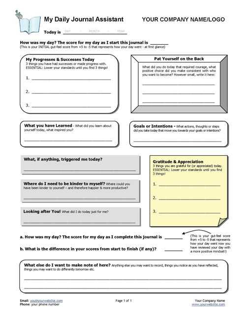 Stress Portrait Of A Killer Worksheet Also Daily Gratitude Diary Template