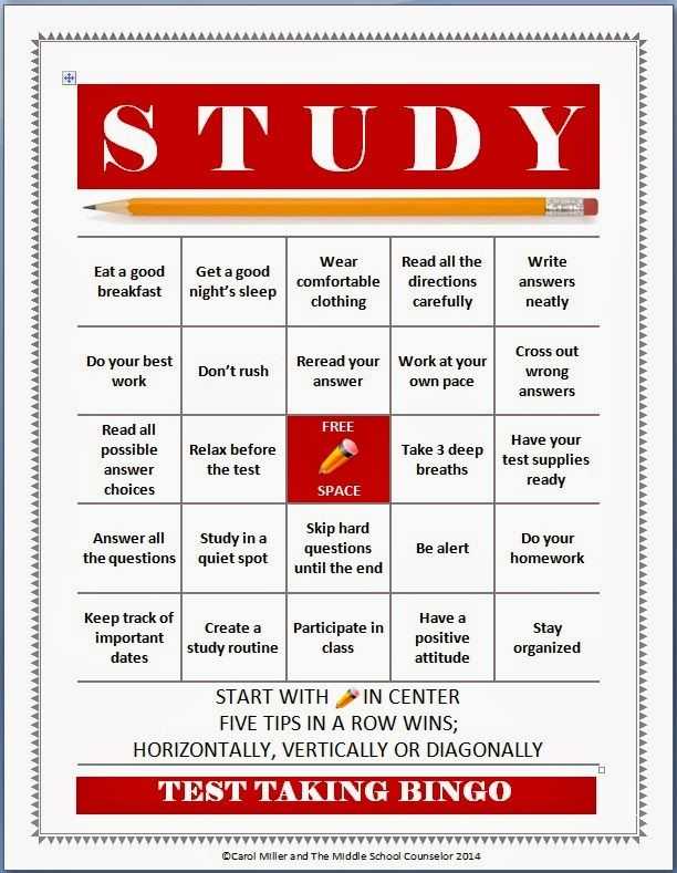 Study Skills Worksheets Middle School Along with 26 Best Test Taking Strategies Images On Pinterest