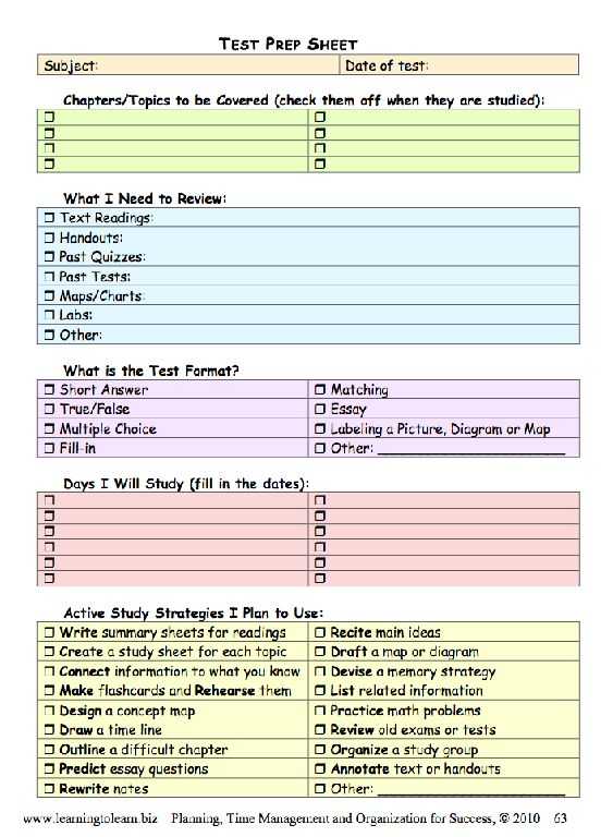 Study Skills Worksheets Middle School and 262 Best School Images On Pinterest
