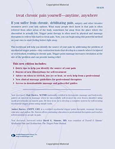Substance Abuse Triggers Worksheet or Trigger Point therapy Workbook Your Self Treatment Guide for Pain