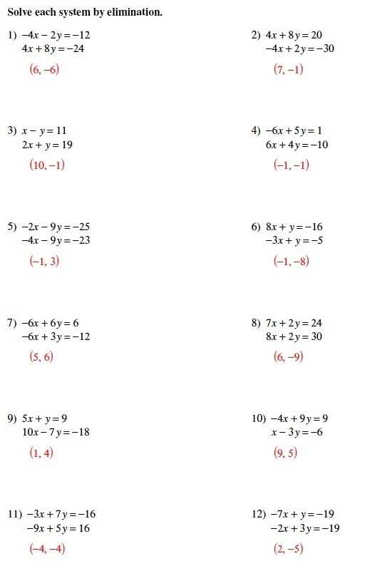 Substitution Method Worksheet Answer Key and 27 Beautiful S solving Systems Equations Word Problems