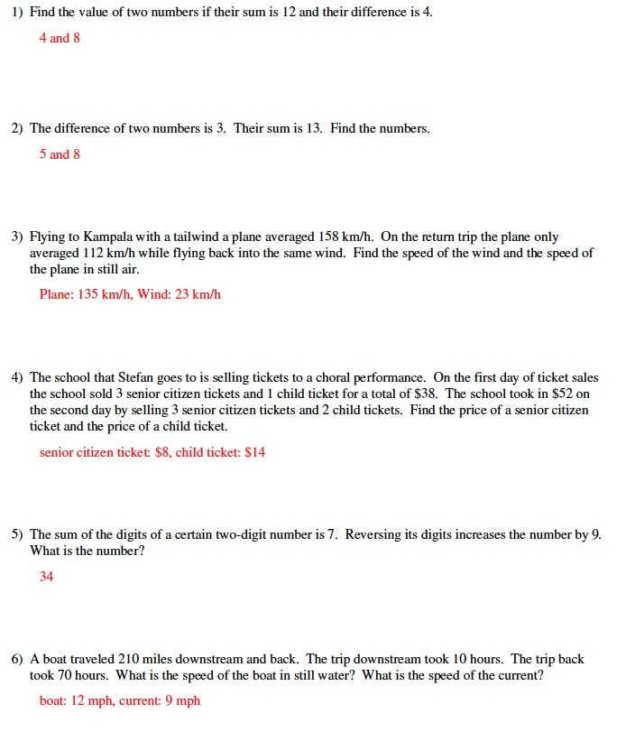 Systems Word Problems Worksheet and Worksheets 44 Best solving Systems Equations by Elimination