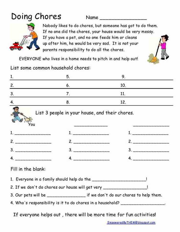 Teaching Responsibility Worksheets Also 68 Best Life Skills Every One Images On Pinterest