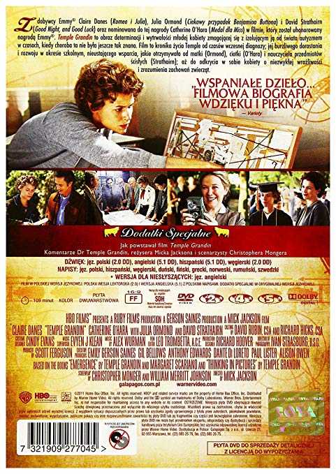 Temple Grandin Movie Worksheet with Temple Grandin Amazon Claire Danes Julia ormond David