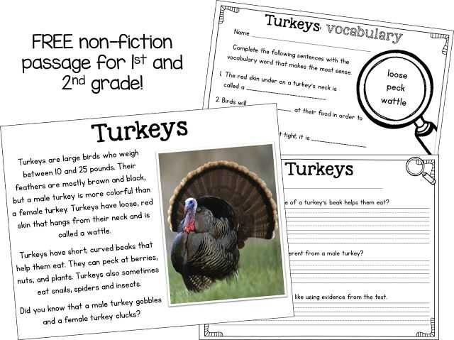Thanksgiving Reading Comprehension Worksheets Also 44 Best Thanksgiving Classroom Images On Pinterest